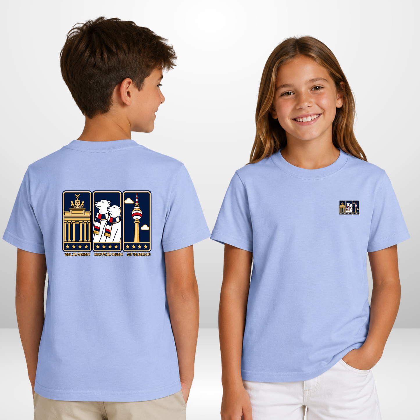 "DIT IS BERLIN!" Broken Sticks X The Squad Hockey Kids Shirt