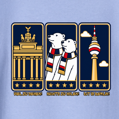 "DIT IS BERLIN!" Broken Sticks X The Squad Hockey Kids Shirt