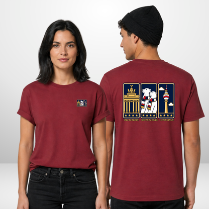 "DIT IS BERLIN!" Broken Sticks X The Squad Hockey T-Shirt in 2 Farben