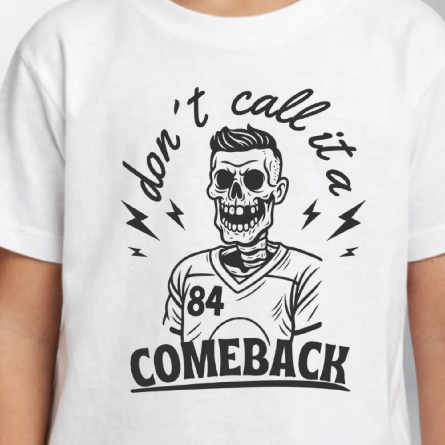 "DON`T CALL IT A COMEBACK" Trevor Parkes X The Squad Kids T-Shirt