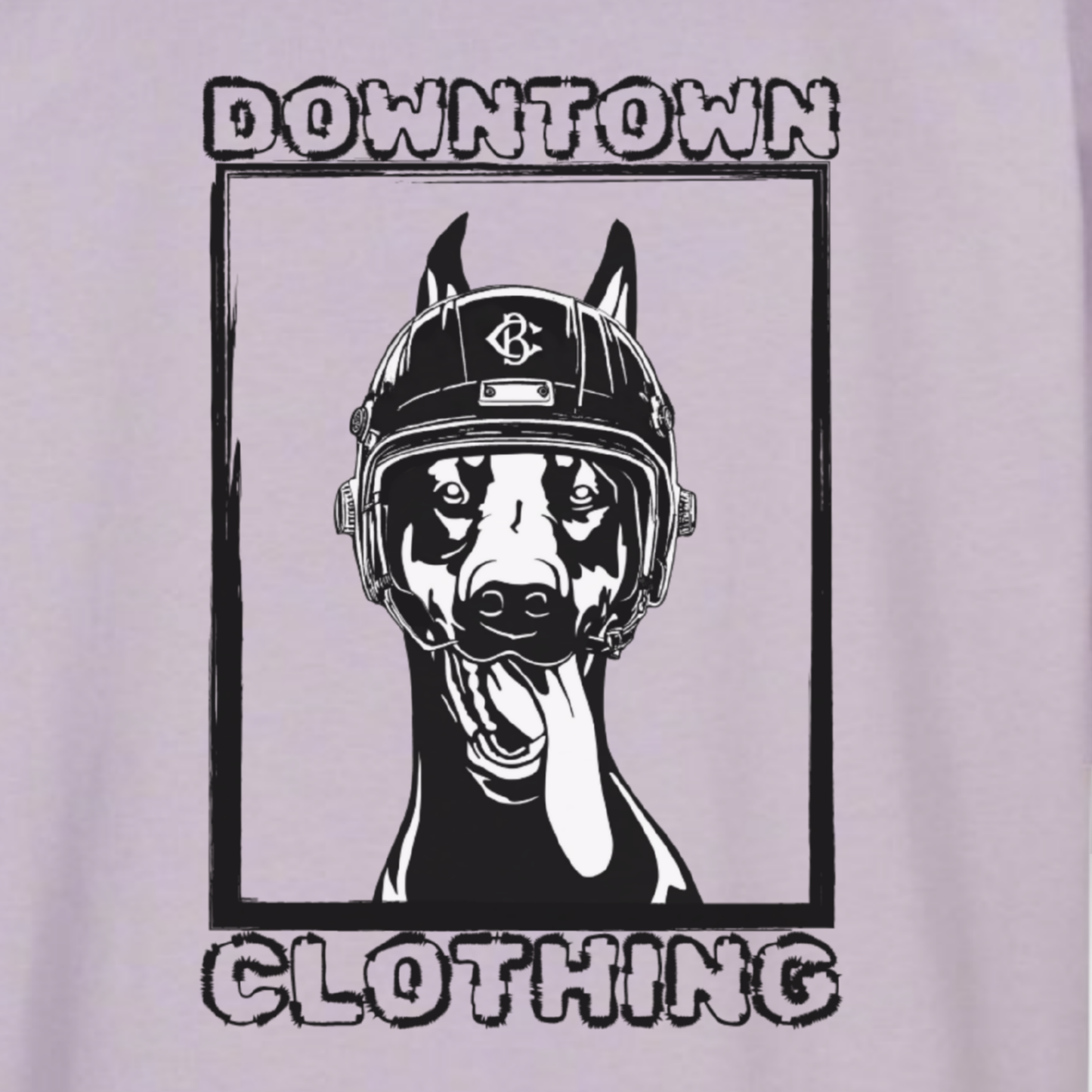 "DOWNTOWN" Constantin Braun X The Squad Oversized T-Shirt
