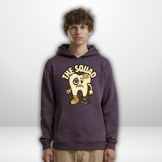 THE SQUAD " I Miss U" 🦷💔 Heavy Hoody