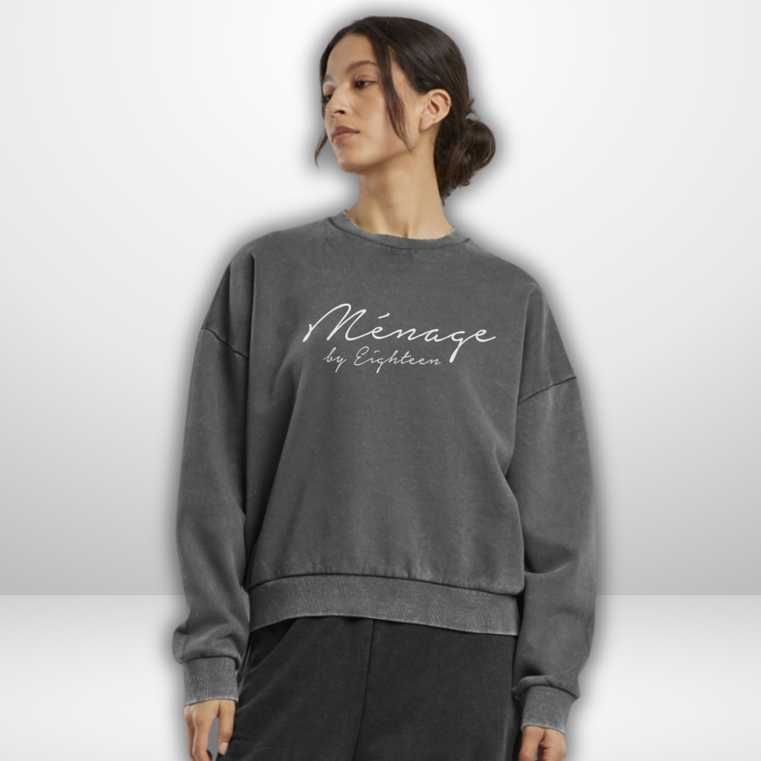 Jonas Müller "Ménage by Eighteen" Ladies Vintage Heavy Crewneck