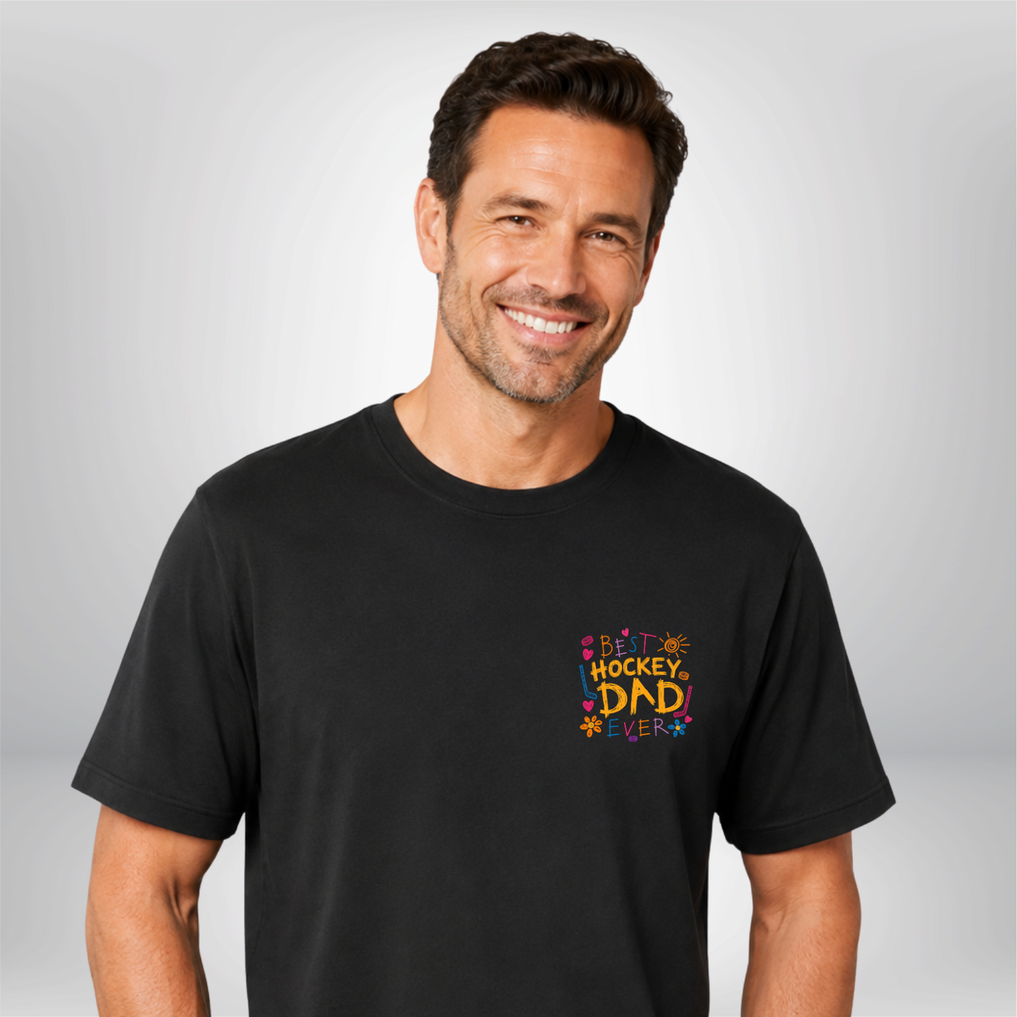 "BEST HOCKEY DAD EVER" The Squad T-Shirt