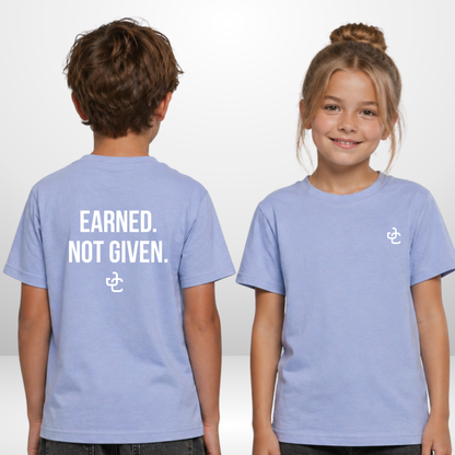 "EARNED. NOT GIVEN" Julian Chrobot X The Squad Kids Shirt