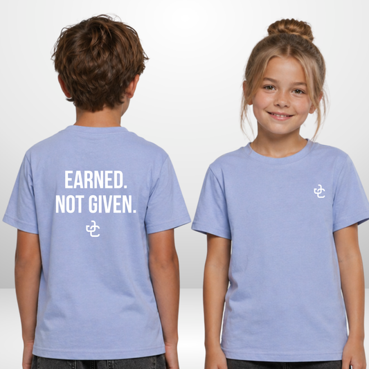"EARNED. NOT GIVEN" Julian Chrobot X The Squad Kids Shirt