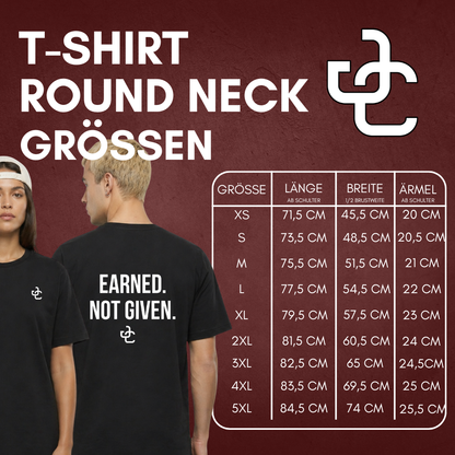 "EARNED. NOT GIVEN." Julian Chrobot X The Squad T-Shirt
