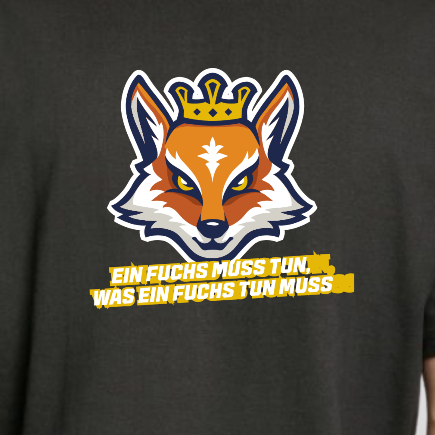 "EIN FUCHS MUSS TUN, WAS EIN FUCHS TUN MUSS" Broken Sticks X The Squad T-Shirt