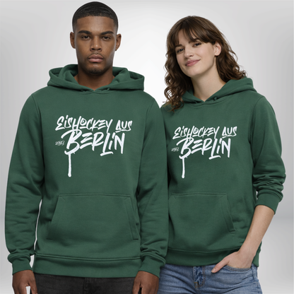 "EISHOCKEY AUS BERLIN" Broken Sticks X The Squad  Heavy Hoodie
