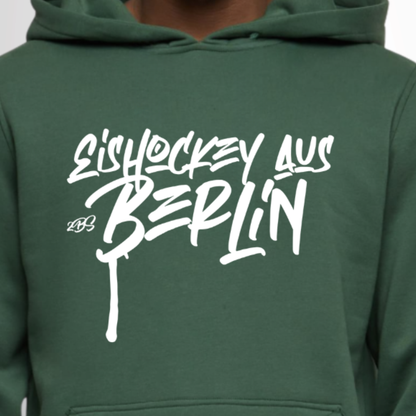 "EISHOCKEY AUS BERLIN" Broken Sticks X The Squad  Heavy Hoodie