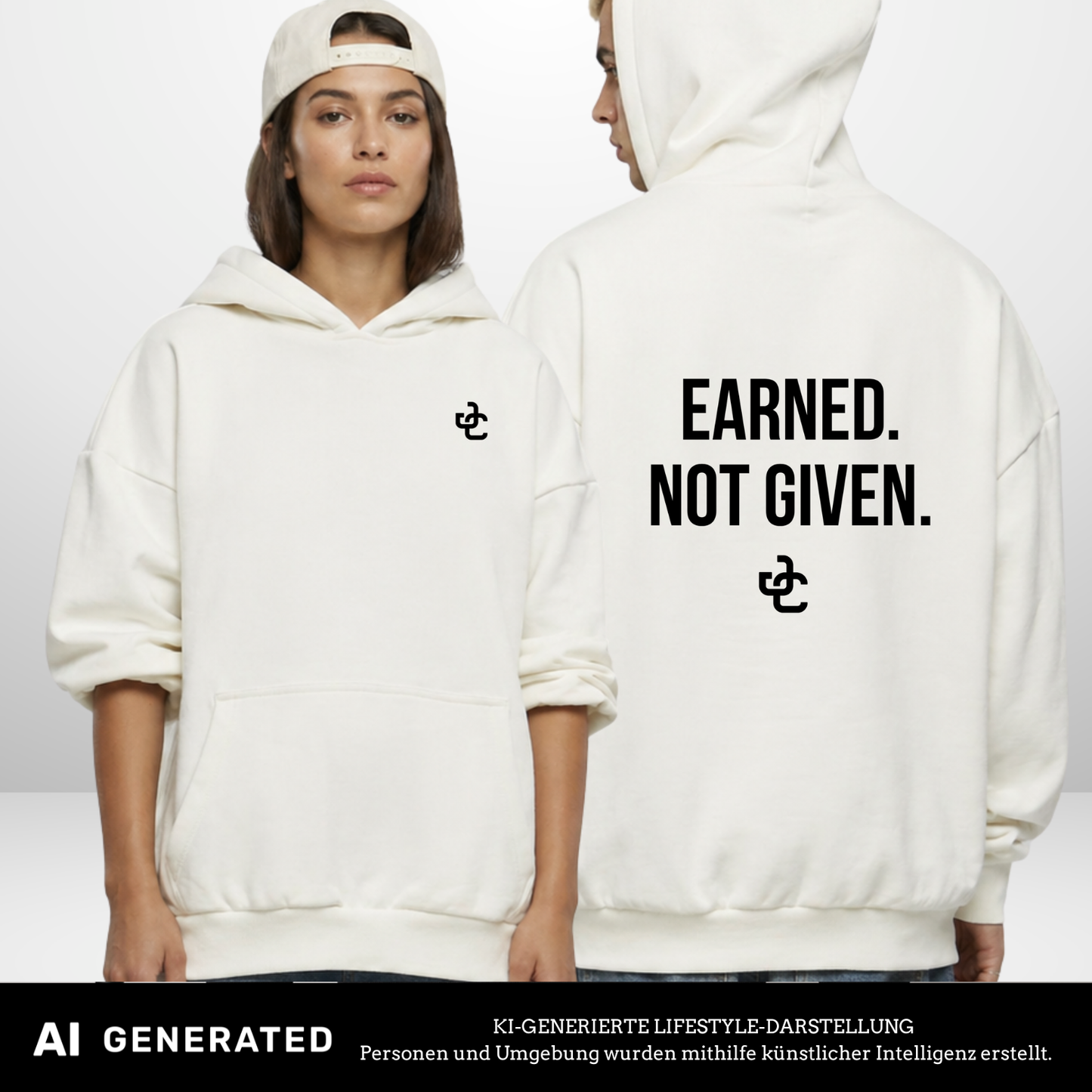 Earned.Not Given. Oversized Hoody Julian Chrobot X The Squad