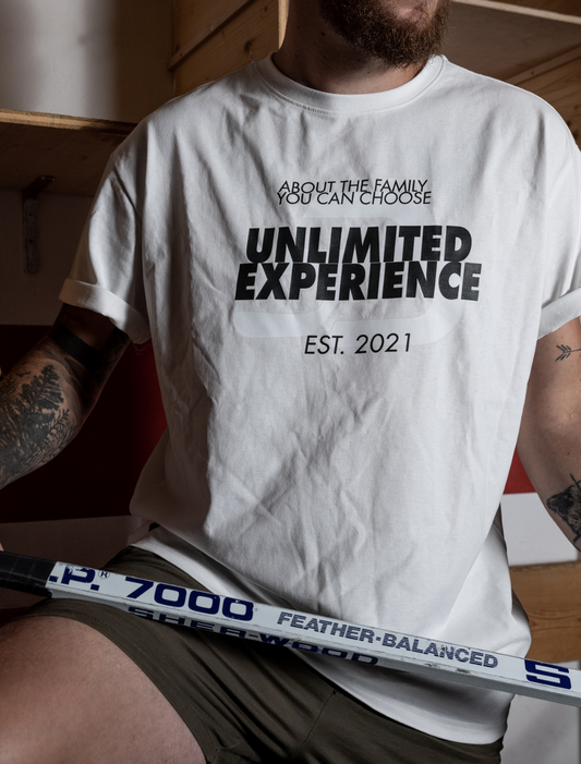 Eisblog "Unlimited Experience" Oversized T-Shirt Größe L