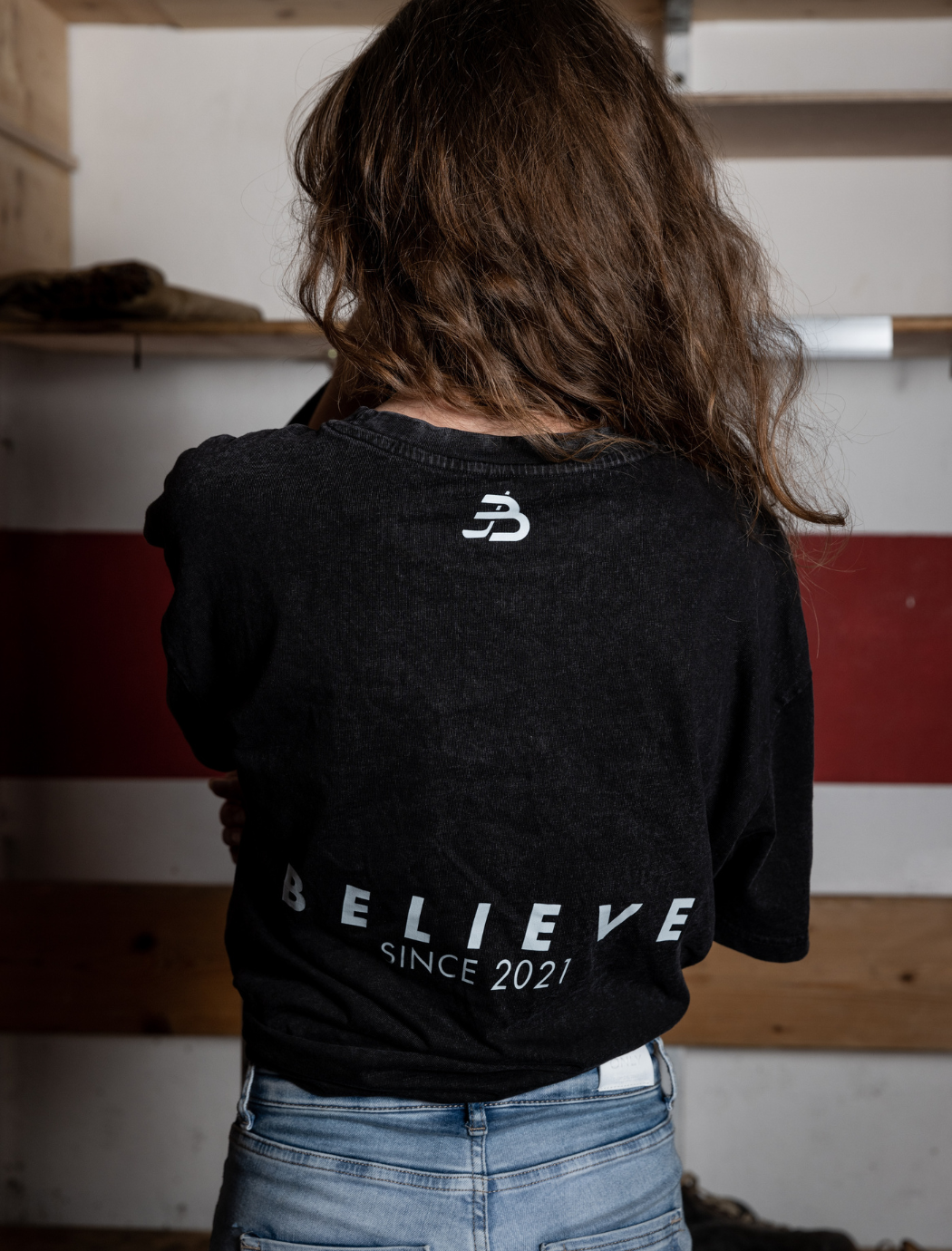 Eisblog "Believe" Unisex Acid Washed & Oversized T-Shirt