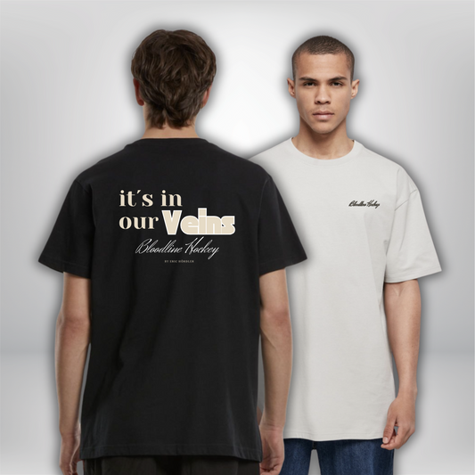 Eric Hördler "Bloodline Hockey - It´s in our Veins" Oversized T-Shirt