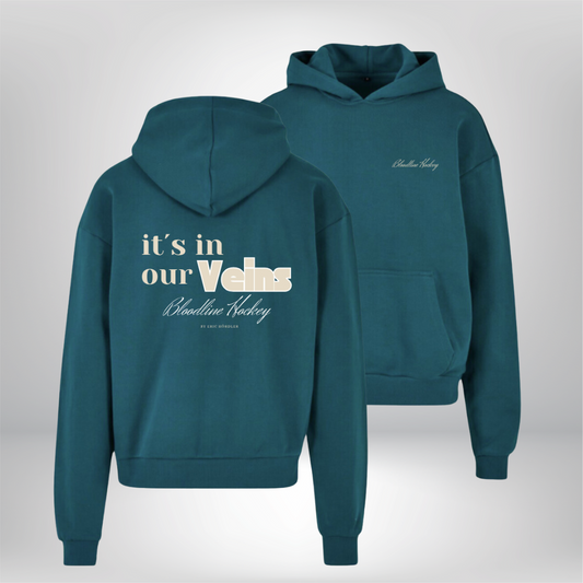 Eric Hördler "Bloodline Hockey - It´s in our Veins" Oversized Hoodie in 2 Farben