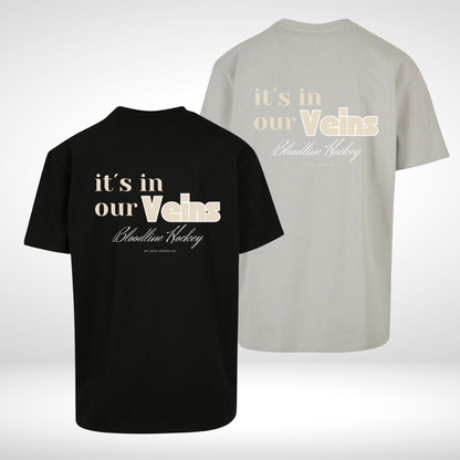 Eric Hördler "Bloodline Hockey - It´s in our Veins" Oversized T-Shirt in 2 Farben
