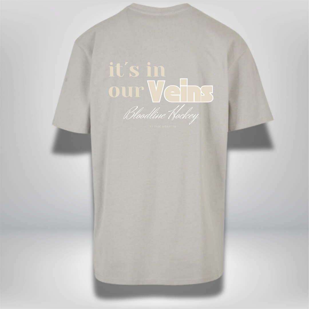 Eric Hördler "Bloodline Hockey - It´s in our Veins" Oversized T-Shirt in 2 Farben