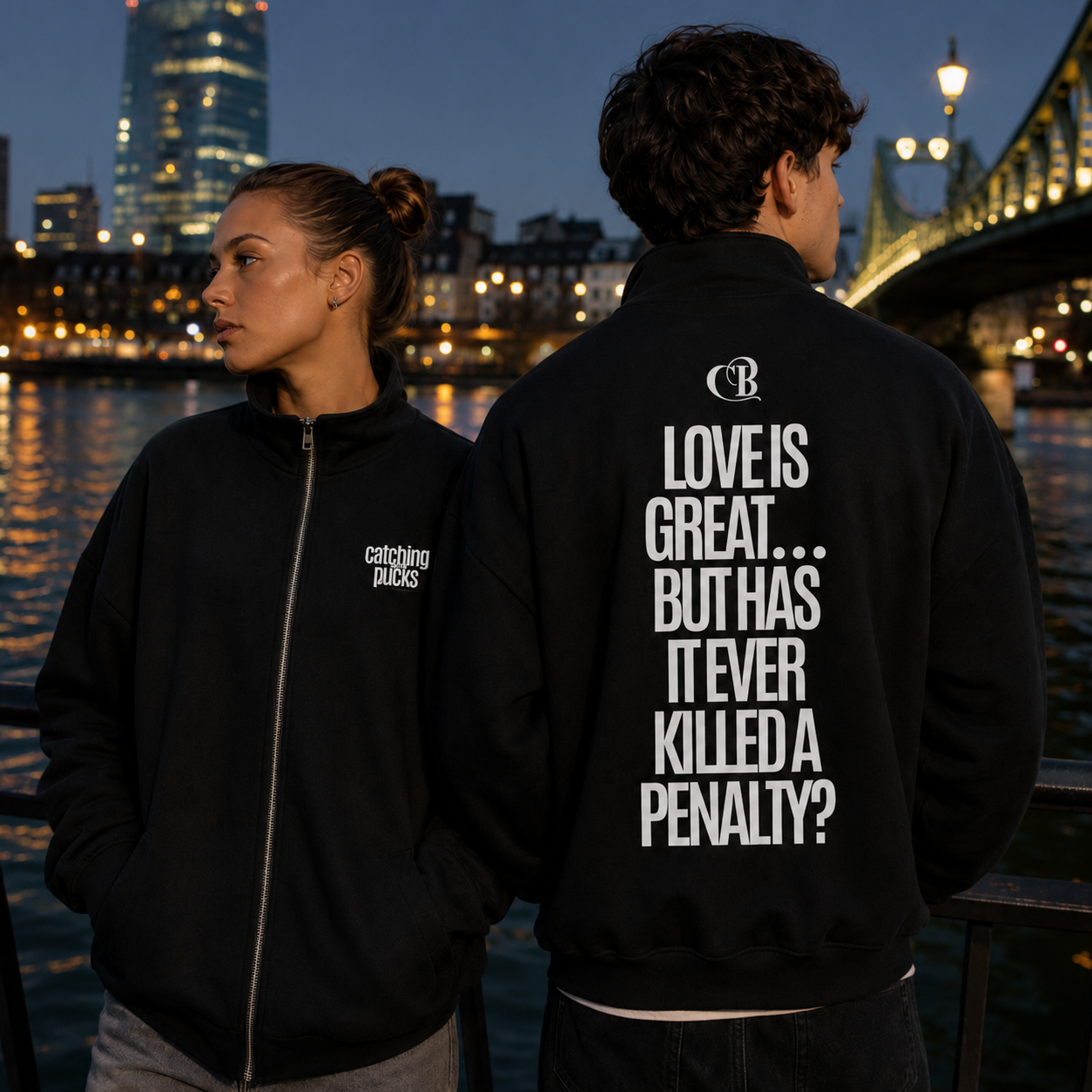 Ever Killed A Penalty? Oversized Zip Jacket Cody Brenner X The Squad