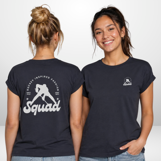 "FACEOFF" The Squad Hockey Ladies Shirt