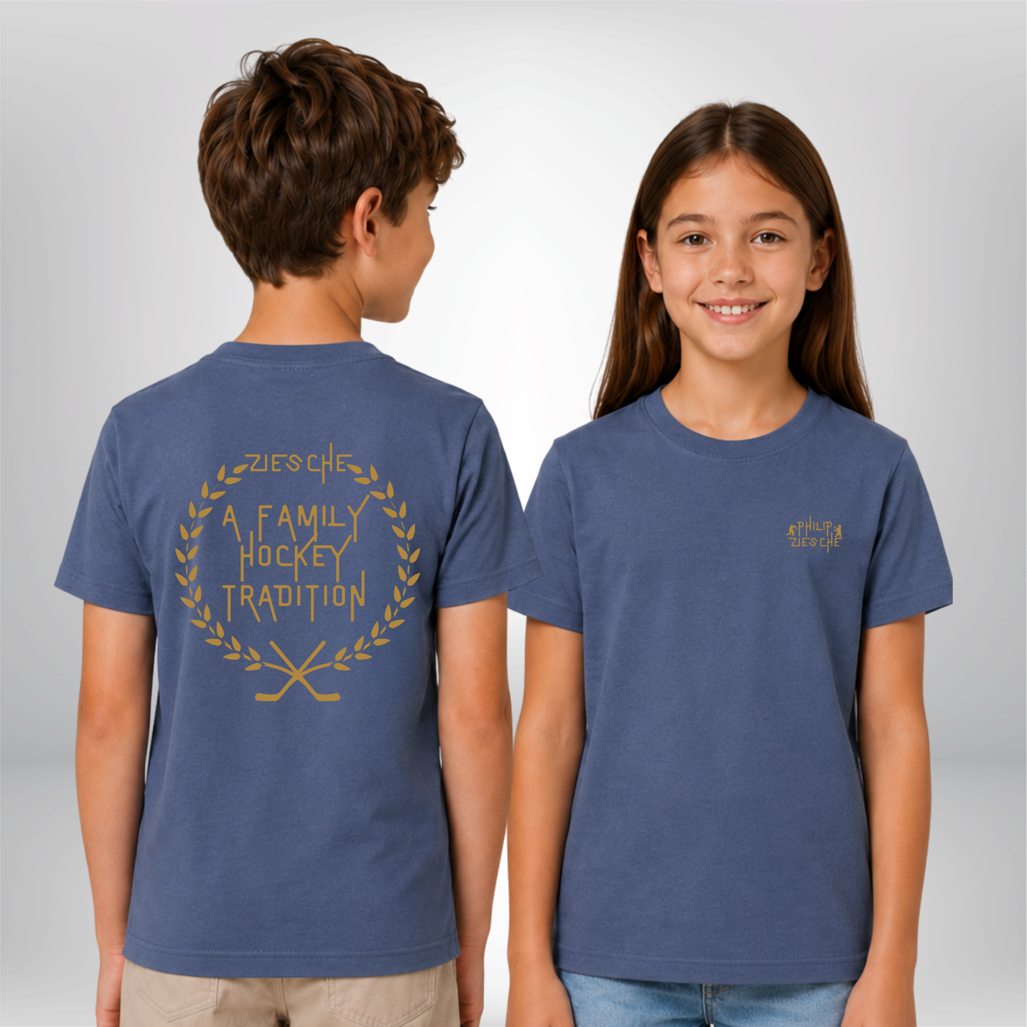 "FAMILY TRADITION" Philip Ziesche X The Squad Hockey Kids T-Shirt