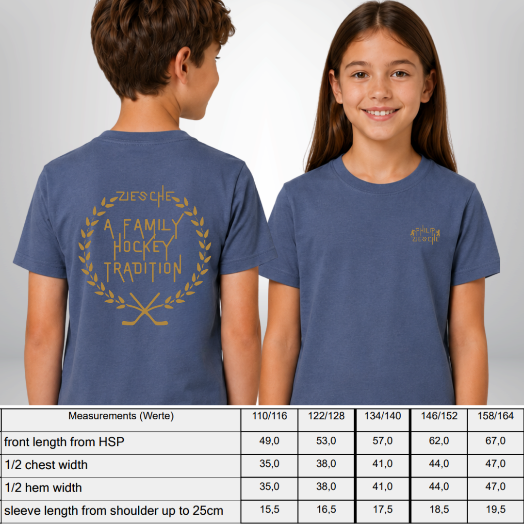 "FAMILY TRADITION" Philip Ziesche X The Squad Hockey Kids T-Shirt