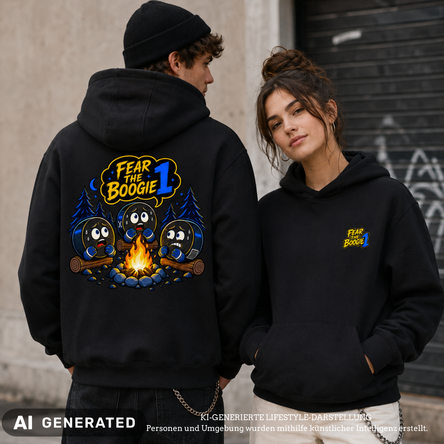 FEAR THE BOOGIE 1 Hoody Florian Bugl X The Squad