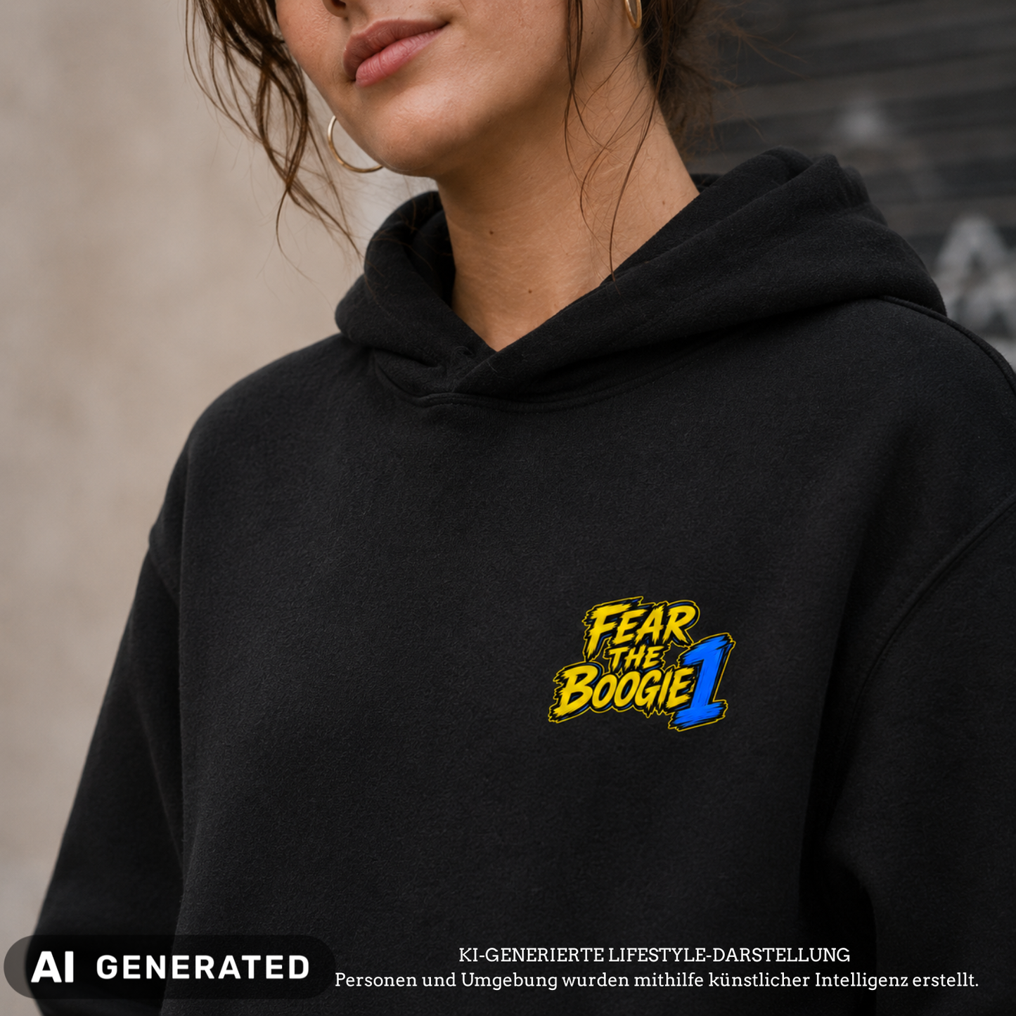 FEAR THE BOOGIE 1 Hoody Florian Bugl X The Squad