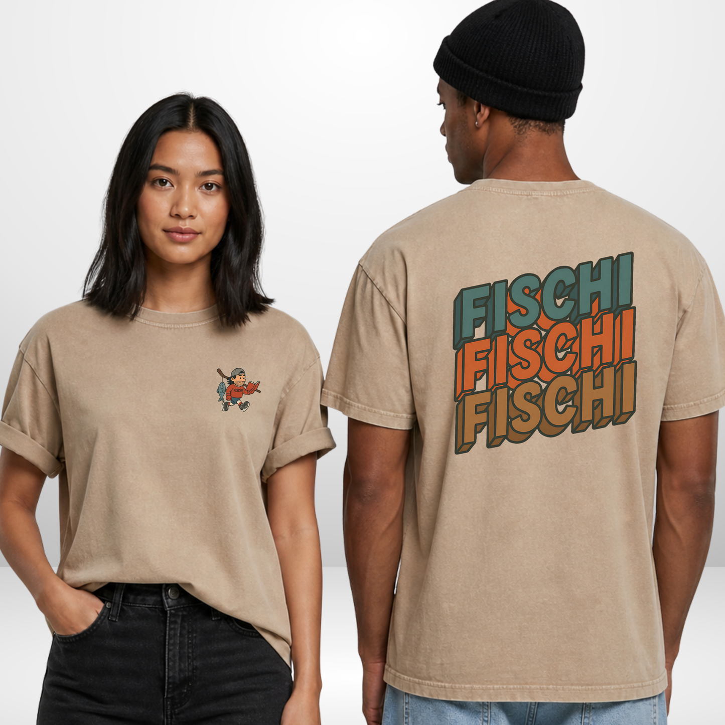 "FISCHI" Daniel Fischbuch X The Squad Oversized Shirt