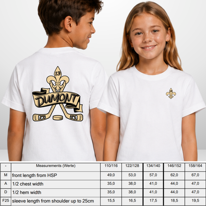 "FLEUR-DE-LIS" Lucas Dumont X The Squad Hockey Kids T-Shirt