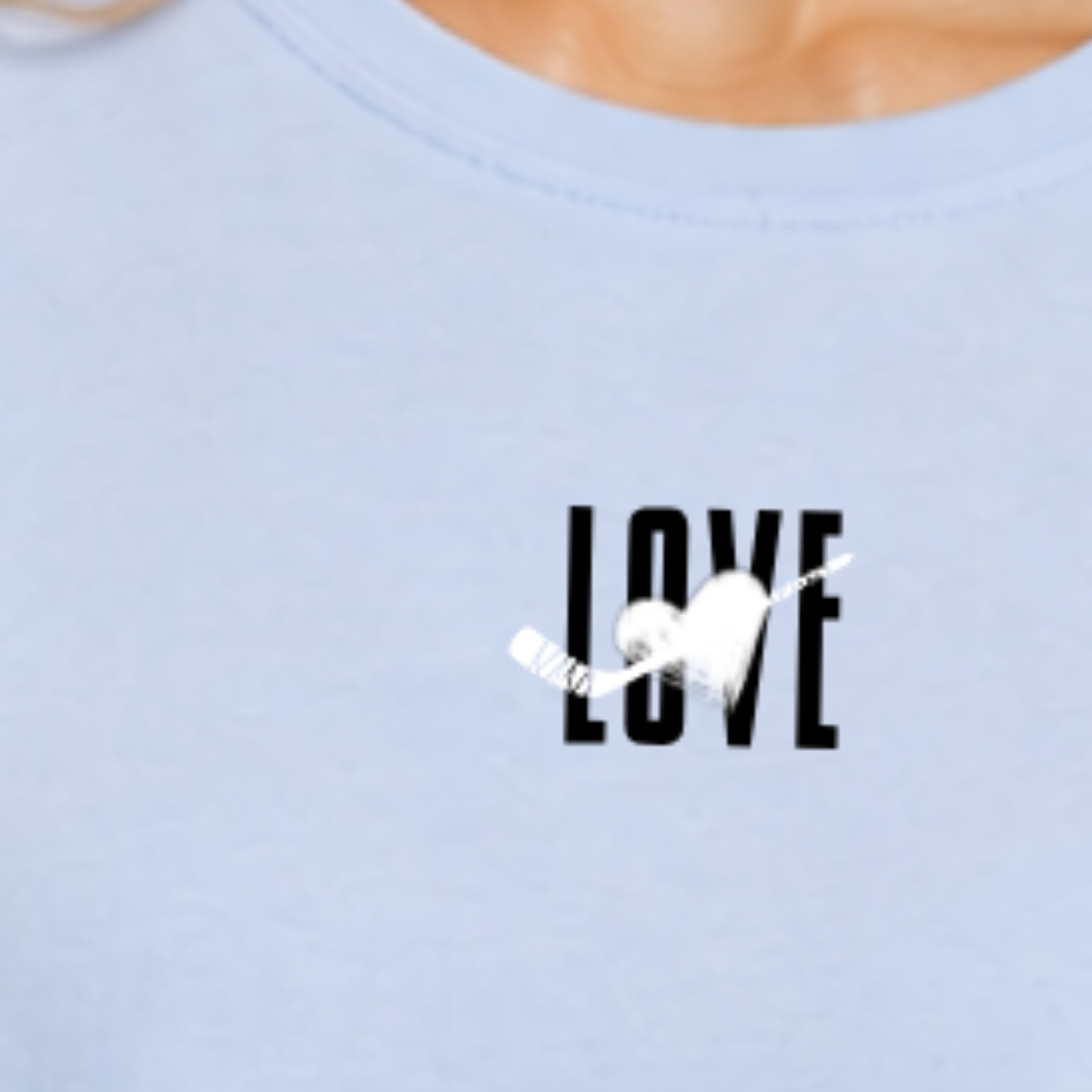 "FOR THE LOVE OF HOCKEY" Ladies Shirt * Inspired by Rachel & Greg Kreutzer *
