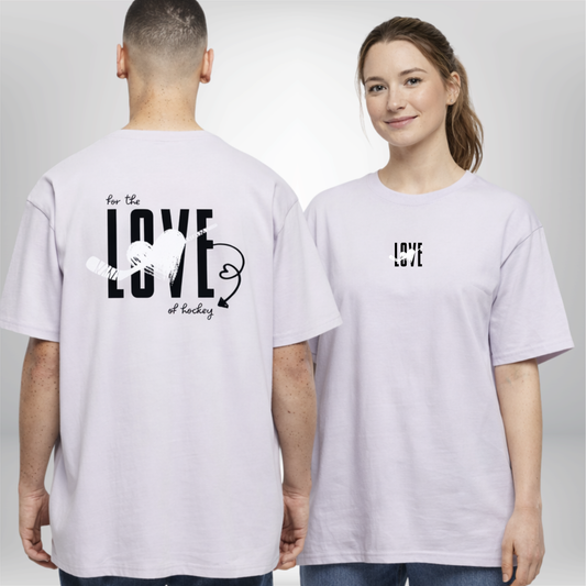 "FOR THE LOVE OF HOCKEY" The Squad Oversized T-Shirt * Inspired by Rachel & Greg Kreutzer *