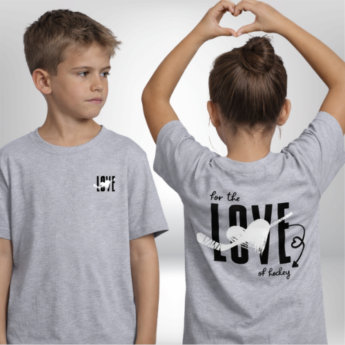 "FOR THE LOVE OF HOCKEY" The Squad Kids T-Shirt