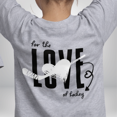 "FOR THE LOVE OF HOCKEY" The Squad Kids T-Shirt