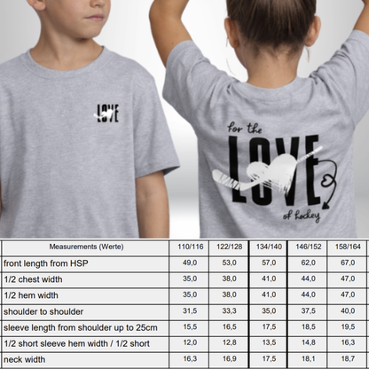 "FOR THE LOVE OF HOCKEY" The Squad Kids T-Shirt