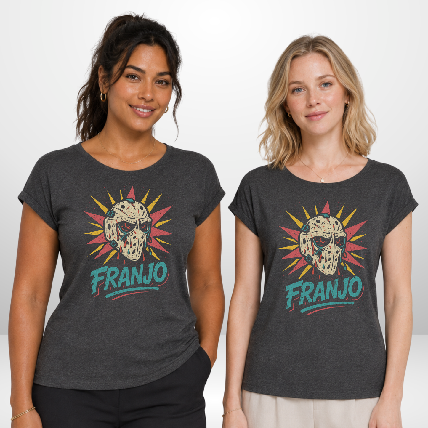 "FRANJO" Maxi Franzreb X The Squad Ladies Extended Shoulder Tee
