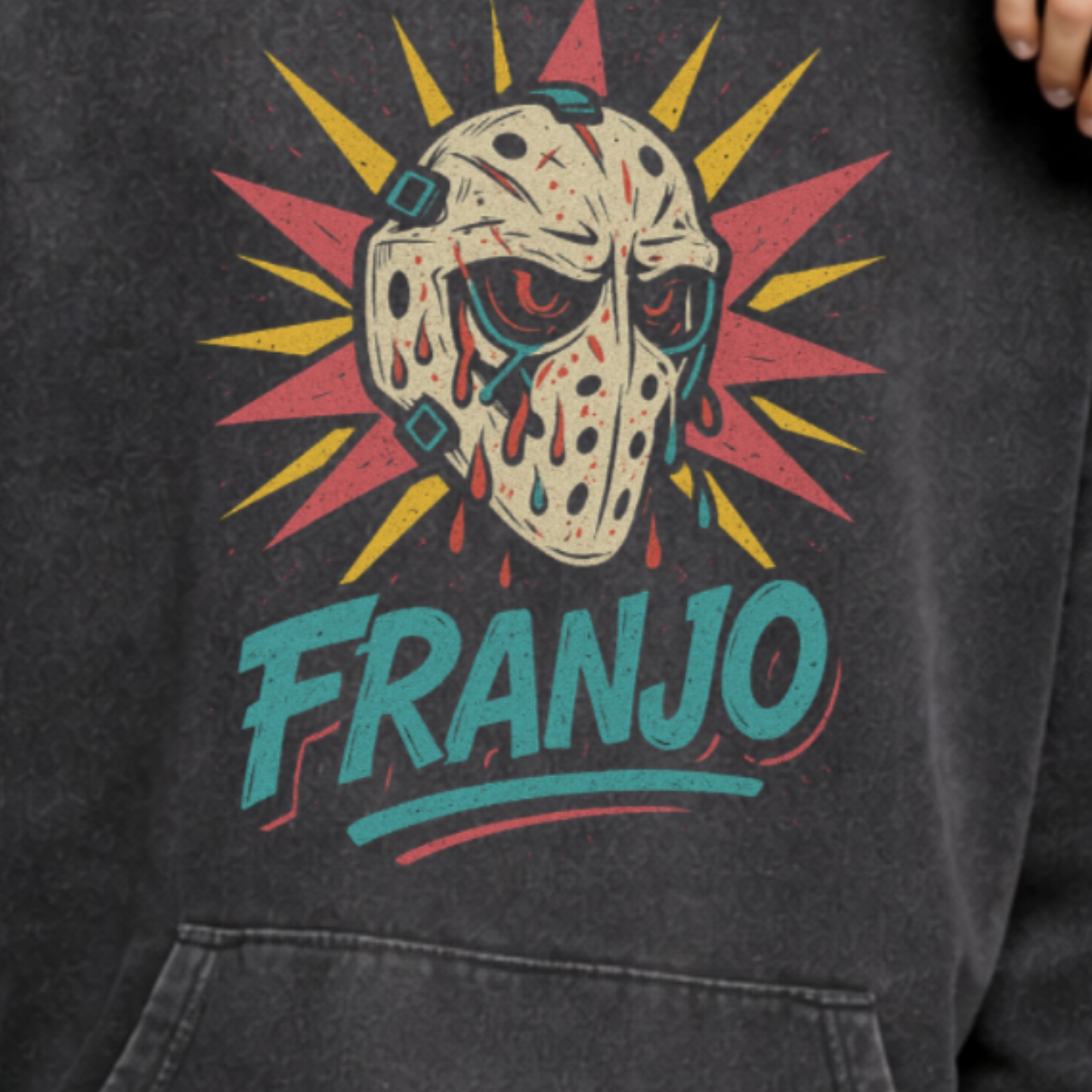"FRANJO" Maxi Franzreb X The Squad Oversized Vintage Hoody