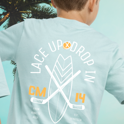 "FROM RINK TO REEF" Cole Maier X The Squad Kids T-Shirt