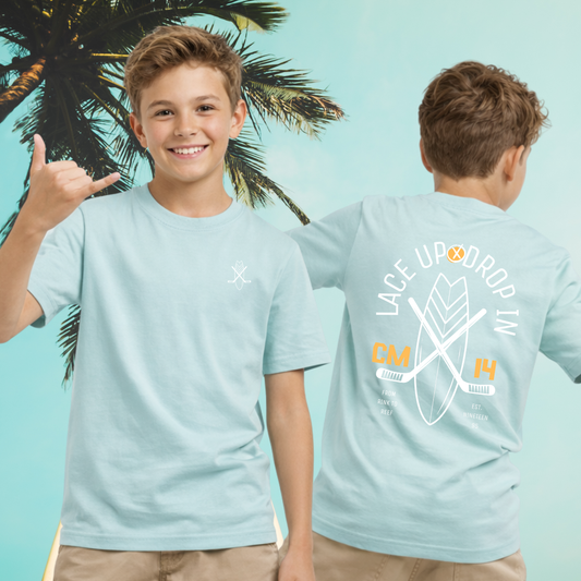 "FROM RINK TO REEF" Cole Maier X The Squad Kids T-Shirt