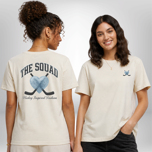 "FROZEN HEART" The Squad Hockey Ladies Shirt