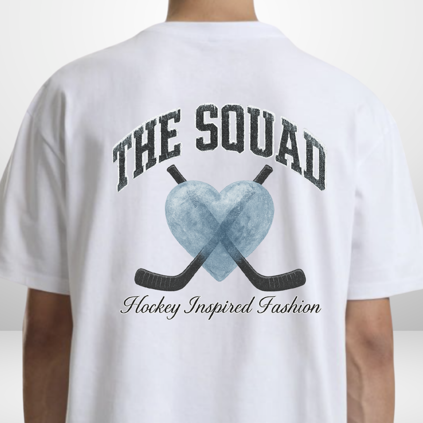 "FROZEN HEART" The Squad Oversized Shirt