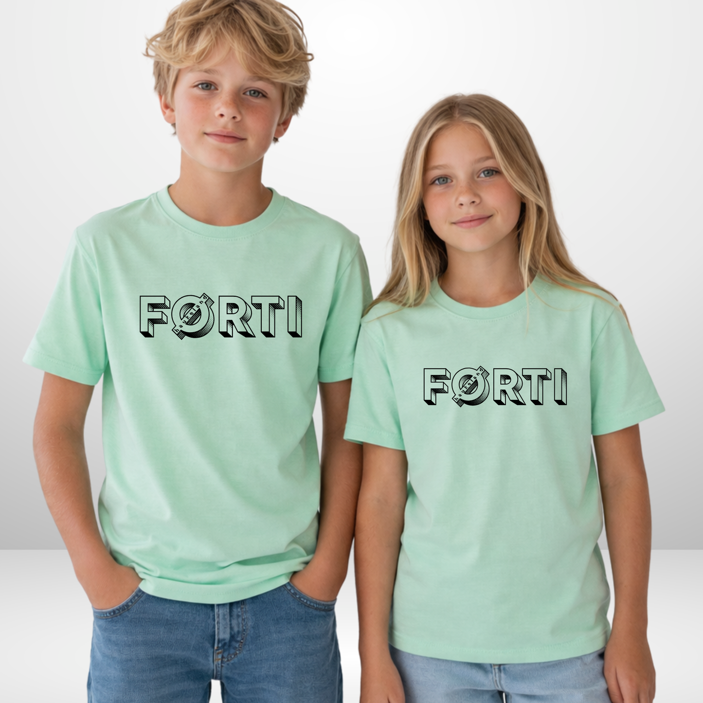 "FØRTI DAG" Henrik Haukeland X The Squad Kids T-Shirt