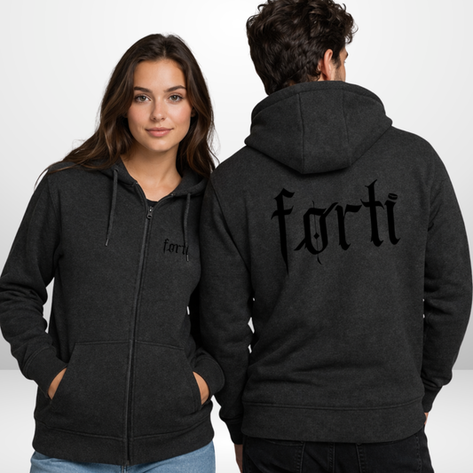 "FØRTI NATT" Henrik Haukeland X The Squad Zip Hoodie