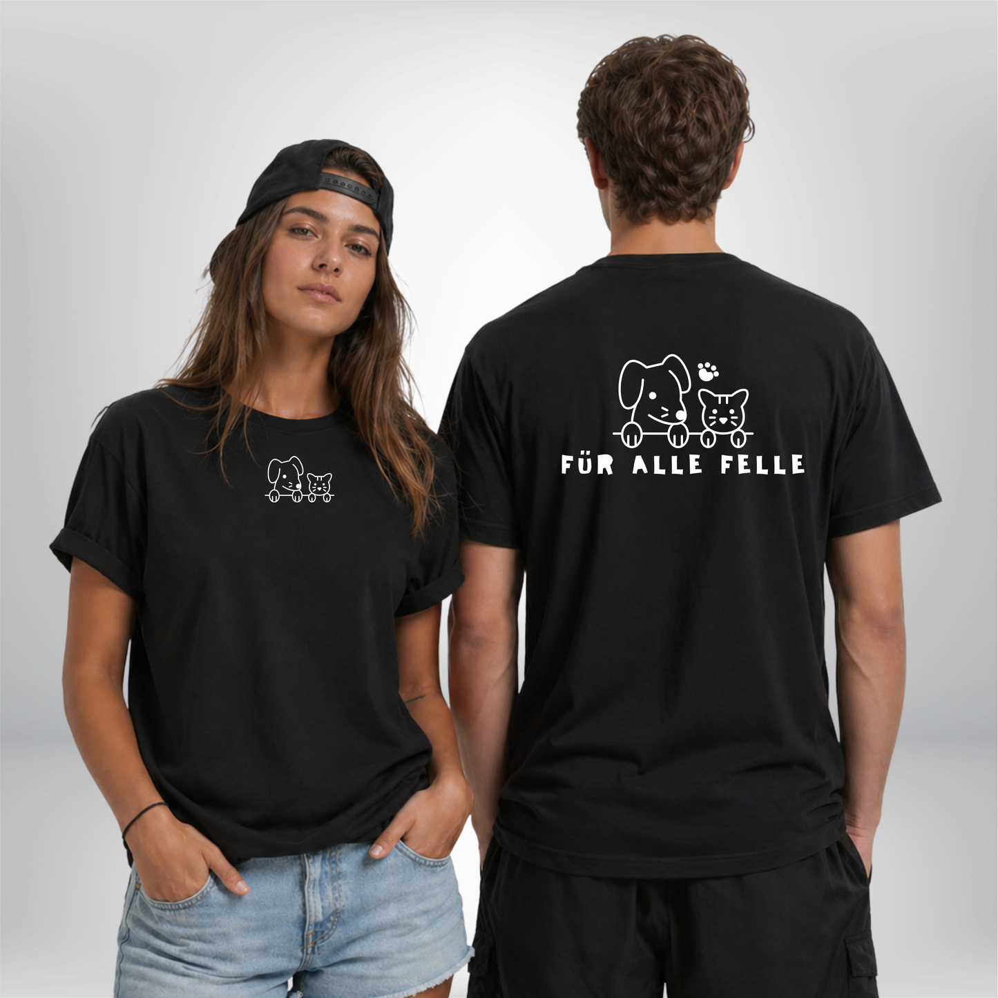 "FÜR ALLE FELLE - COUCHFREUNDE" The Squad Hockey T-Shirt in 2 Farben