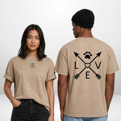 "FÜR ALLE FELLE - PFOTENLIEBE"  🐾🐾🐾 The Squad Hockey Oversized T-Shirt