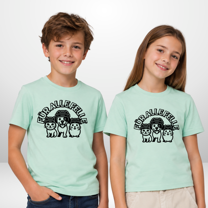 "FÜR ALLE FELLE" 🐶🐱🐹 The Squad Hockey Kids Shirt
