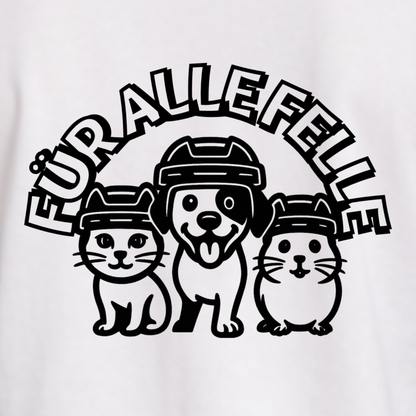"FÜR ALLE FELLE" 🐶🐱🐹 The Squad Hockey Ladies 3/4 Contrast Raglan Tee