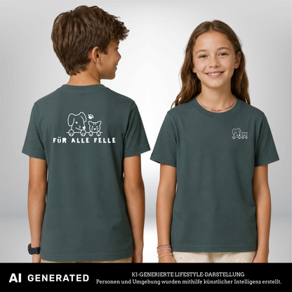 Für alle Felle Couchfreunde Kids T-Shirt
