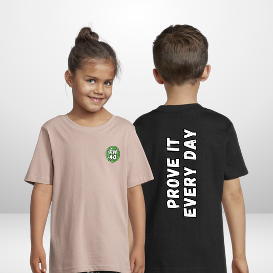 "PROVE IT EVERY DAY" Fabian Hegmann X The Squad Kids Shirt in 2 Farben