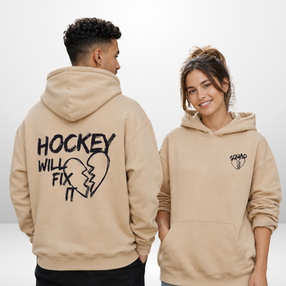 Final Sale: Hockey will fix it Oversized Hoody
