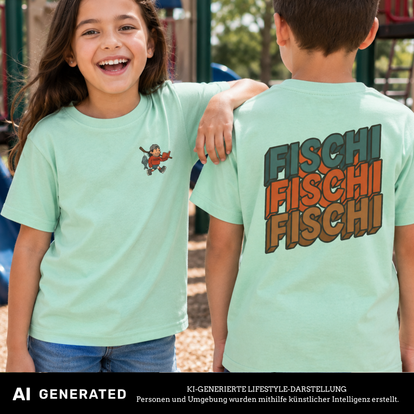 Fischi Kids Shirt Daniel Fischbuch X The Squad